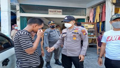 Memutus Mata Rantai Penyebaran C19, Tim KRYD Gabungan Polres Bengkalis Tidak Kenal Lelah Beri Himbauan Prokes kepada Warga