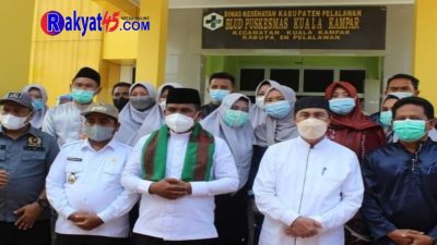 Gubernur Riau Bersama Bupati Pelalawan Resmikan Pondok Pesantren Al-Hidayah di Kecamatan Kuala Kampar