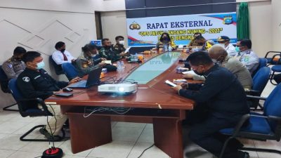 Rapat Eksternal Ops Patuh Lancang Kuning 2021, Ini Pesan Wakapolres Bengkalis