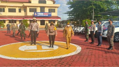 Wakapolres Bengkalis Minta Operasi ini Beri Edukasi Prokes dan Tertib Berlalu Lintas kepada Masyarakat Secara Simpatik dan Humanis