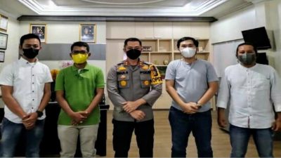 Ketua SMSI Inhil Ucapkan Terima Kasih Atas Sambutan Hangat Orang Nomor Satu di Mapolres Inhil