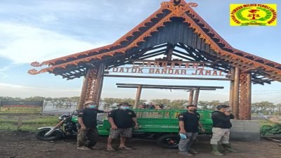 Menjaga Kelestarian Lingkungan Pantai Wisata Raja Kecil, MENLHK RI Sumbang 1 Unit Alat Transportasi Sampah