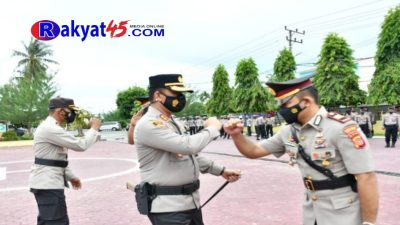 Kapolres Aceh Timur Pimpin Upacara SerahTerima Jabatan Kasat Reskrim, Kapolsek Ranto Peureulak dan Kapolsek Madat