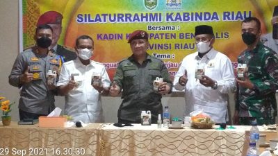 Gelar Silaturrahim Bersama KABINDA Riau di Kantor KADIN Kabupaten Bengkalis