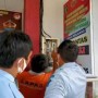 Kalapas bersama personil pantau jaringan instlasi lisrik di blok Hunian LP