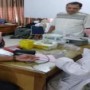 Inspektorat Langsa Donor Darah Ket gambar : Donor darah ini merupakan agenda rutin kantor Inspektorat kota langsa (foto : Susi)