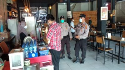 Polsek Bukit Raya Lakukan Operasi Yustisi Bersama Tim Pemburu Teking Covid19 Di Kota Pekanbaru