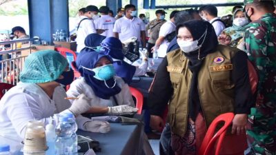 Pemkab Bersama Dandim dan Polres Bengkalis Laksanakan Vaksinasi Kompak 5000 Dosis di Wilayah Duri