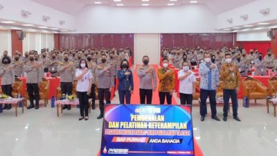 Buka Pelatihan Bagi Personel Yang Akan Masuk Masa Pensiun “Siap Purna Anda Bahagia”,Kapolda Berikan 1 Unit Rumah