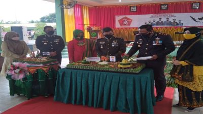 HUT TNI Ke-76, Kodim 0104/Atim Gelar Syukuran
