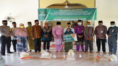 Serahkan Zakat Pola Konsumtif, Husni “Dimana didapat disitu Berzakat”