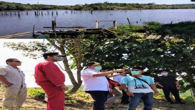 Wabup Siak Tinjau Danau Telago Batin Bungsu di Kecamatan Minas