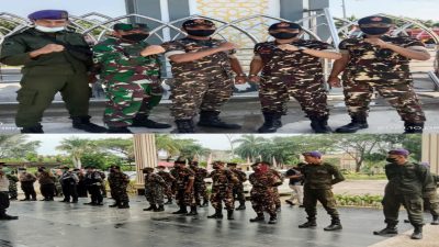 Banser Bersinergi Bantu Pengamanan dan Prokes Acara MTQ ke 50 Tingkat Provinsi Jambi