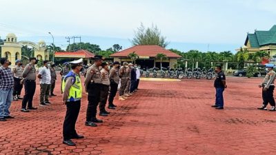 Keseriusan Orang Nomor Satu di Polres Bengkalis Dalam Upaya Memutus Mata Rantai Covid-19 Selalu Menggesa Jajarannya