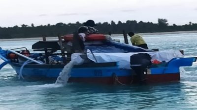 Nelayan Modifikasi Perahu Bantuan Pemkab Bangka Jadi Perahu Ti Selam Untuk Menambang Timah