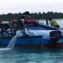 Ket : Perahu bantuan pemkab Bangka dimodifikasi jadi perahu Ti selam (foto/Istimewa)