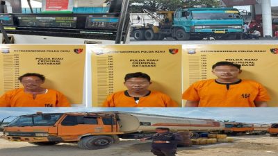 Tim Krimsus Tangkap Truk Derek Berkapasitas Tangki 450 Liter, Langsir BBM Subsidi Untuk Kebutuhan Industri