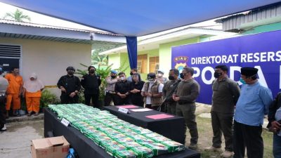 Kembali Ringkus Sindikat Sabu Internasioal, 81 Kg Disita, Kapolda Riau : Kita Tidak Akan Berhenti Kejar Para Pelaku Narkoba