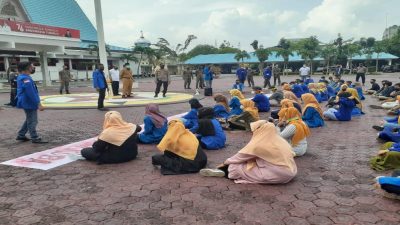 PMII Bengkalis Gelar Deklarasi Tolak dan Lawan Narkoba yang Sudah Merajarela di Kabupaten Bengkalis