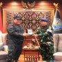 Ket : Kepala BNN RI terima *Courtesy Call* dari Komandan Pusat Polisi Militer TNI (Danpuspom TNI) (foto/Biro Humas dan Protokol BNN RI).