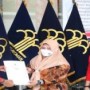 Ket : pemberian bantuan secara simbolis diikuti oleh 5 Unit Utama dan 19 Kantor Wilayah Kemenkumham (foto/istimewa).