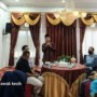 Bupati Merangin sedang menyampaikan sambutan (Fotografer/Bisroh).