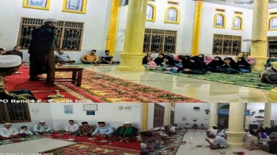 Pemdes Mekar Limau Manis Adakan Peringatan Maulid Nabi Muhammad SAW, di Masjid Al-Muhajirin