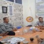 Perkuat Sinergisitas dan jejaring Media, kepala Bakamla RI Babel Kunjungi KBO Babel (foto/istimewa).