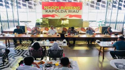Diskusi Bersama Ketua Asosiasi Dan Pimpinan Redaksi Media, Kapolda Ajak Untuk Jadikan Riau Lebih Baik