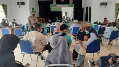 Wakapolres Merangin Kunjungi Vaksinasi Massal di STKIP Bangko