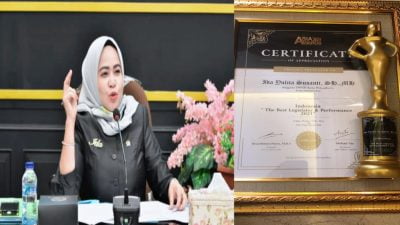 Raih Penghargaan Anugrah Indonesia “The Best Legislator & Performance 2021”, Ida Yulita Susanti ; Semoga Ini Menjadi Motivasi Saya Untuk Bekerja Lebih Giat