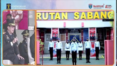 Yasonna Sapa Jajaran Kemenkumham, dari Sabang Hingga Los Angeles