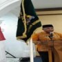 Ket : Ketua KADIN Bengkalis Dua priode 2011-2021 dalam Sambutan Muskab ke-IV di gedung Daerah Kabupaten Bengkalis (foto/Indra)