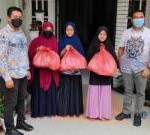 Tersalurkan sebanyak 500 nasi bungkus sebagai bentuk kepedulian kami segenap personel Dit Reskrimum Polda Riau (Foto/Istimewa)