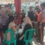 Ket : Kapolres Merangin sedang memantau kegiatan Vaksinasi (Foto/Istimewa).