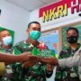 Kapolres Rokan Hulu AKBP Eko Wimpiyanto Harjito, S.I.K dan Forkompimcam, Camat Rambah Arie Gunadi dan Kapolsek Rambah Iptu Hasmin untuk merayakan HUT TNI ke-76