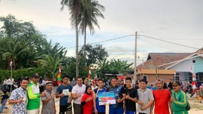 Pemuda Marpoyan Damai gelar turnamen bola volly dalam rangka memperingati hari sumpah pemuda