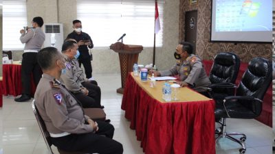 Polresta Pekanbaru Terima Kunjungan Supervisi dari Tim Puslitbang Polri