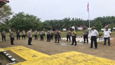 Kapolres Merangin Kembali Kunjungan Kerja ke Polsek Tabir selatan
