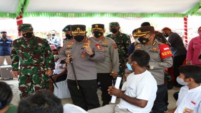 Kapolri Sebut Peran Tokoh Lintas Agama Bantu Percepatan Vaksinasi di Labuan Bajo