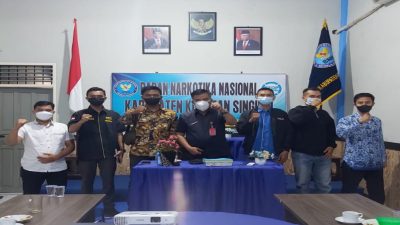 Karang Taruna Kecamatan Benai dan Aktivis Sinergis bersama BNNK Kuansing Perang Melawan Narkoba