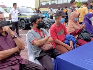 Ket : Ucapan trimakasih dari Korban Jambret kepada Polda Riau (foto/istimewa)