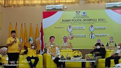 Bapilu DPD Partai Golkar Provinsi Riau Gelar Rumpol Sesi Pertama