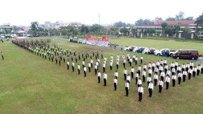 Pimpin Gelar Pasukan, Kapolda Riau : Jalankan Misi dan Capai Tujuan Operasi Ini