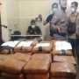 Ket : ganja yang di temukan warga (foto/Bisroh)