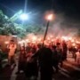 Ket : Begitu semarak dan antusias masyarakat gelar pawai obor dalam rangka merayakan hari kelahiran Nabi Besar Rasullullah Muhammad SAW (foto/Susi).