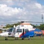 Ket foto : Mabes Polri kirimkan bantuan helikopter memperkuat patroli udara khususnya terkait mengatasi illegal logging (Sumber foto : Kasub Bag Humas Polres Bengkalis)