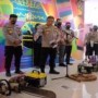 Ket Foto : Barang bukti untuk pendukung aktifitas ilegal Logging di lokasi cagar Alam Biosfer Siak Giam Kecil (Sumber foto : Kasub Bag Humas Polres Bengkalis).