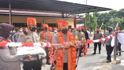 Kunjungan Kerja Polda Jambi ke Polres Merangin, Serta Louching Aplikasi Polisi Melangun dan Pemusnahan Narkotika