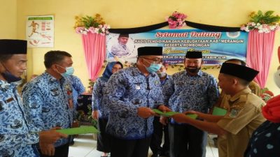 Camat Tabir Ilir Dampingi Kadis Dikbud Kunker di Kecamatan Tabir Ilir ke SMP dan SD